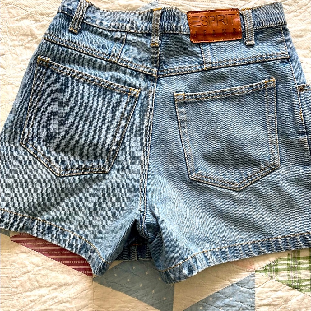 Vintage 90s denim Esprit mom shorts